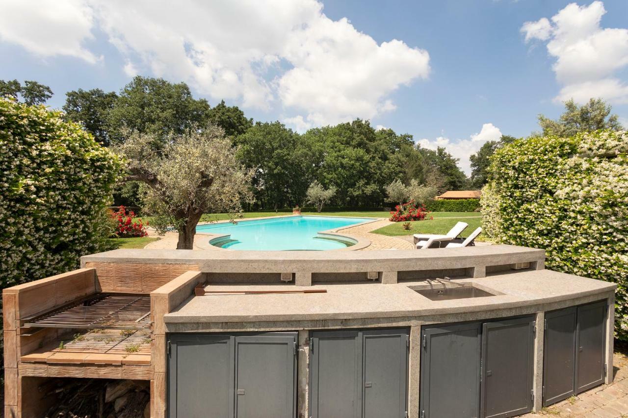 Villa In Via Della Marcigliana Casale Torre San Giovanni Екстер'єр фото