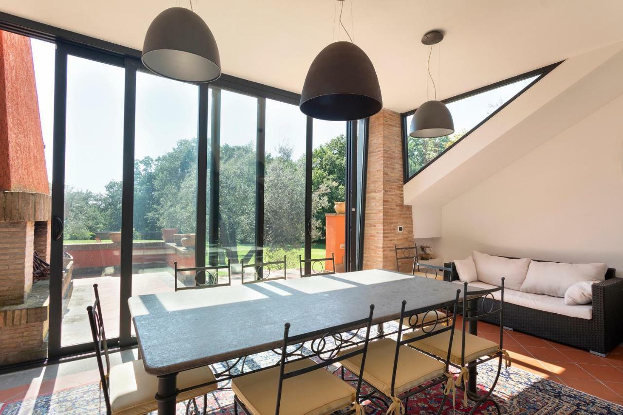 Villa In Via Della Marcigliana Casale Torre San Giovanni Екстер'єр фото